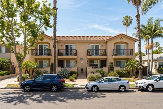 Small condo building in Los Angeles