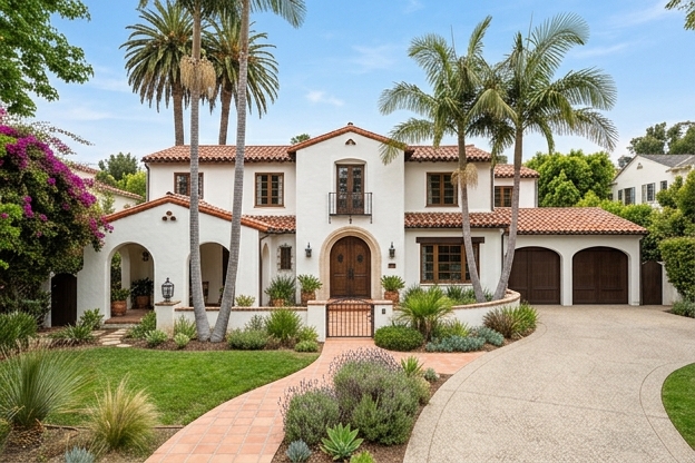 Spanish Colonial home in Los Angeles
