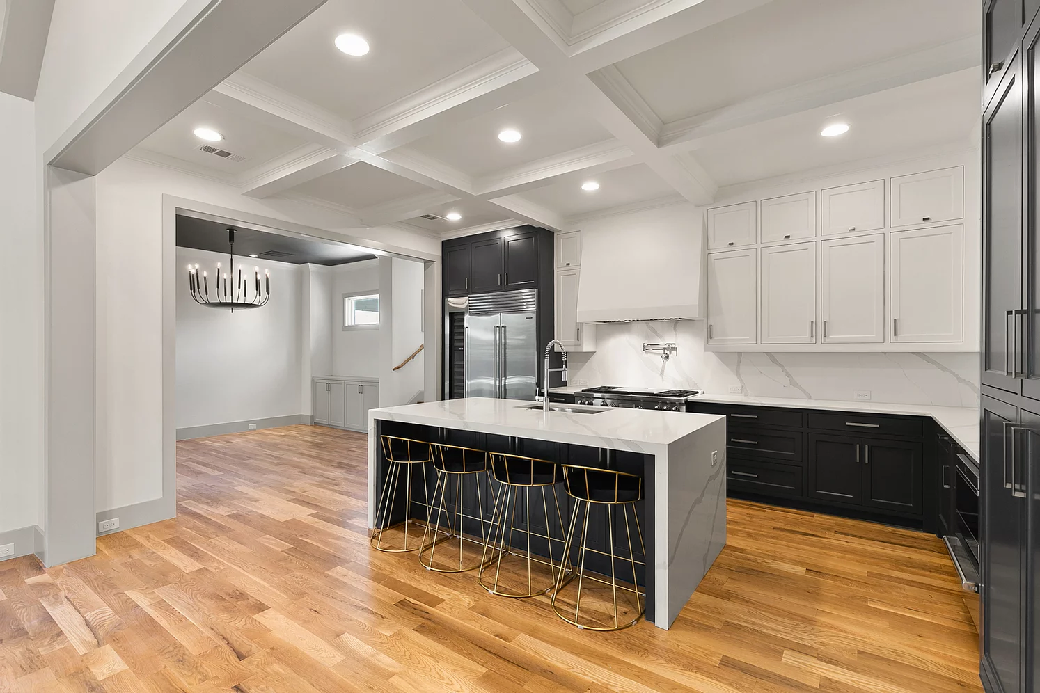 Modern kitchen with island